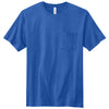Volunteer Unisex True Royal Knitwear All-American Pocket Tee