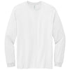 Volunteer Unisex White Knitwear Chore Long Sleeve Tee