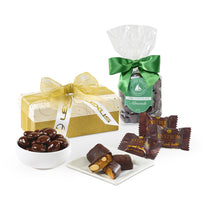 Gourmet Expressions Sparkling White and Gold Sparkling Gourmet Treat Gift Box
