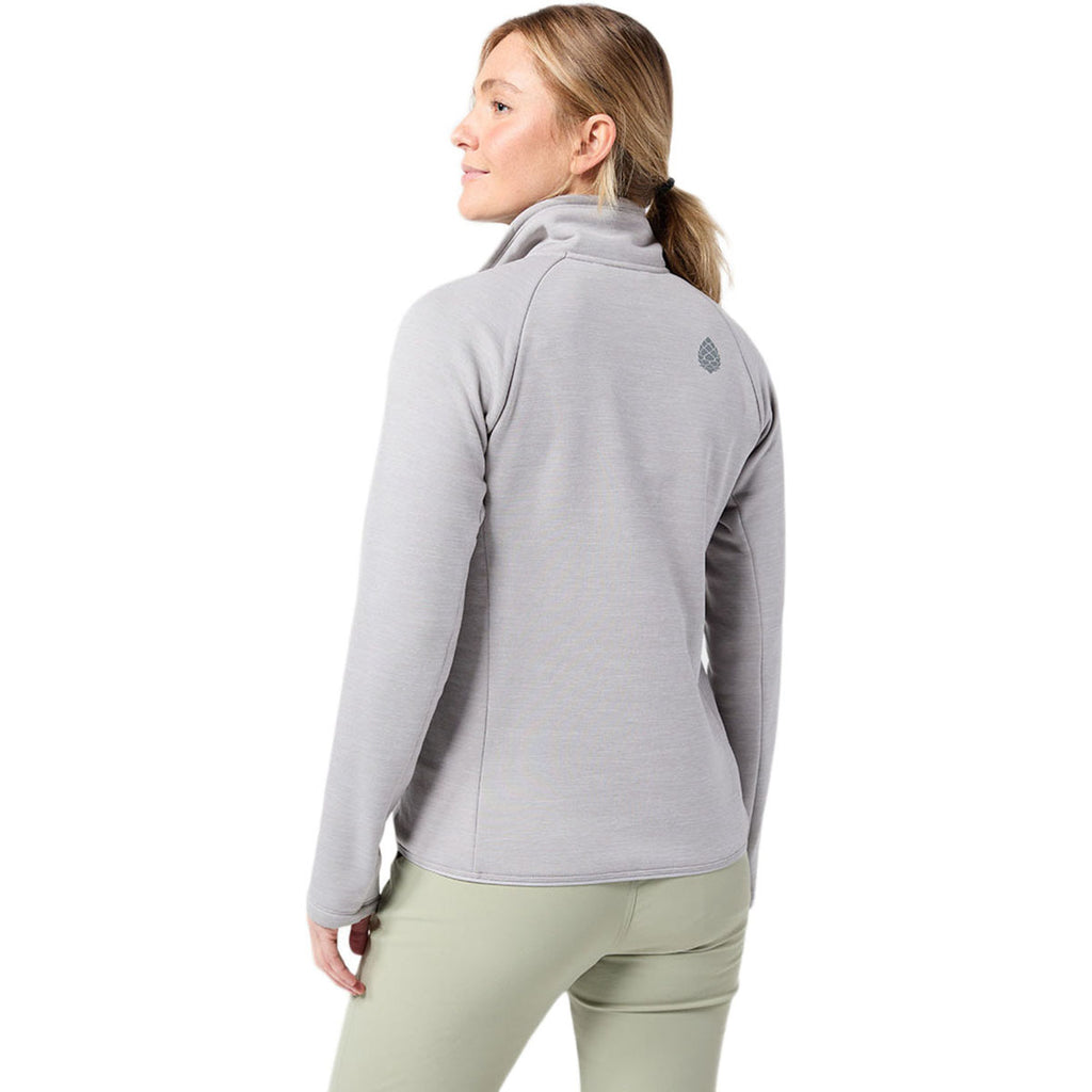 Stio Women's Alloy Heather Glide Power Stretch Half Zip