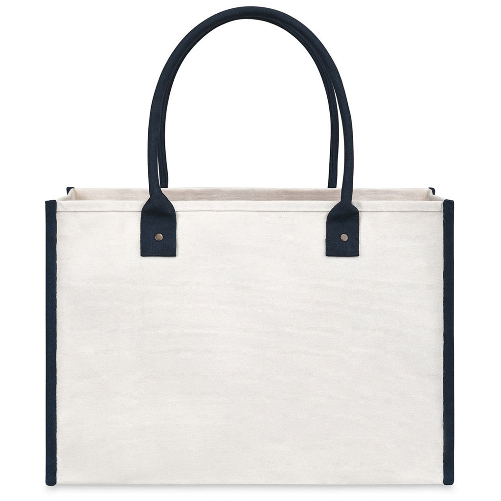 Gemline Navy Grande Market Street Tote