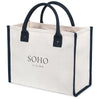 Gemline Navy Market Street Tote