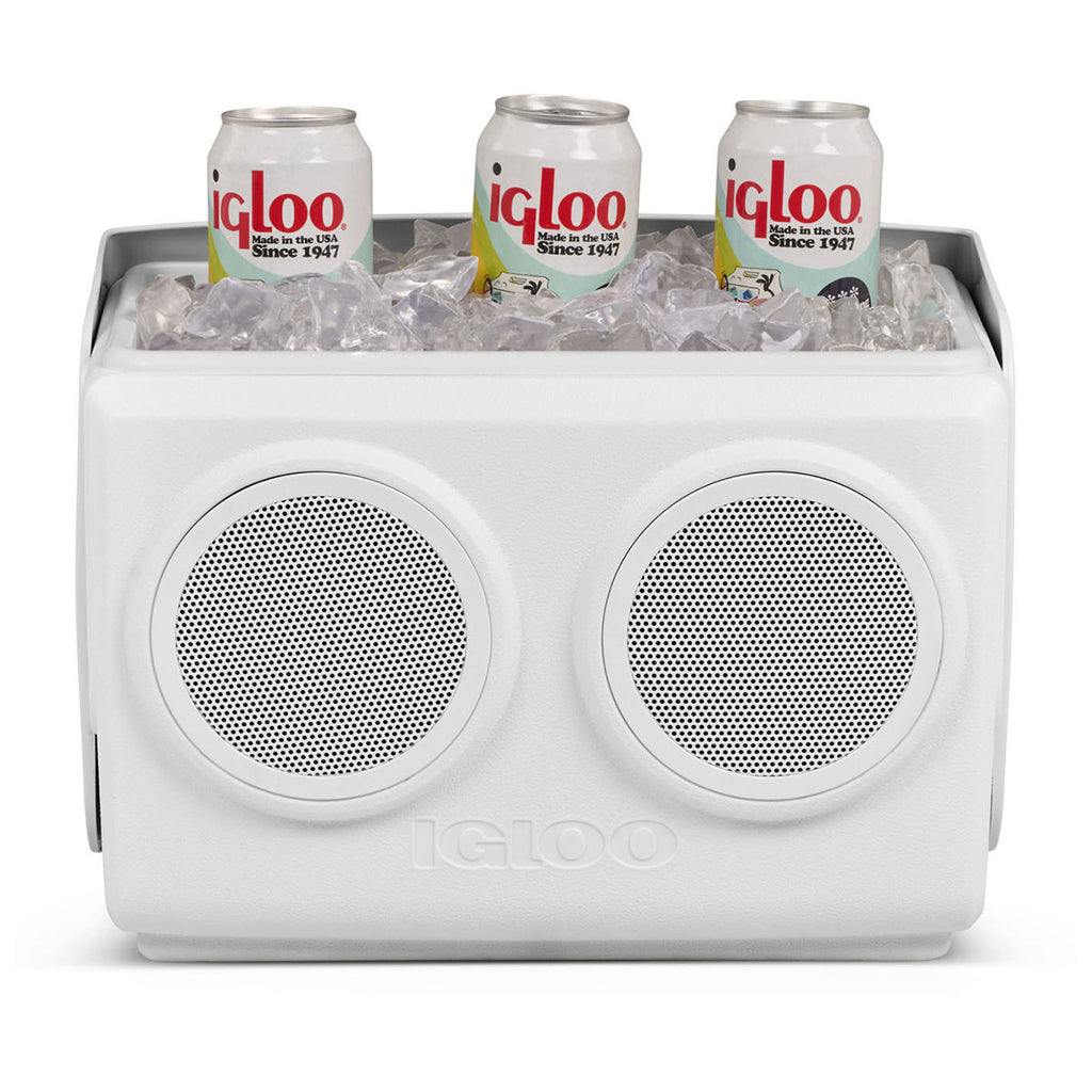 Igloo White Kooltunes 14 Qt Cooler