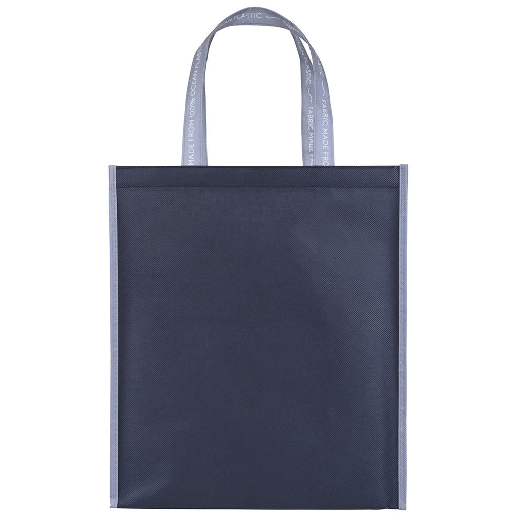 Out of the Ocean Black Reusable Large Shopper with Click N' Stay