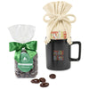 Gourmet Expressions Matte Black Harbor Sweets Chocolate Covered Almonds Mug Stuffer