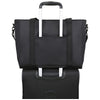 Gemline Black Skyler rPET Work to Weekend Laptop Tote