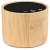 Gemline Bamboo Reed Circle Bamboo Wireless Speaker