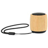 Gemline Bamboo Reed Mini Circle Wireless Speaker