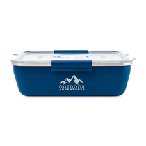 RIGWA Blue Travel Bento Box 9x6