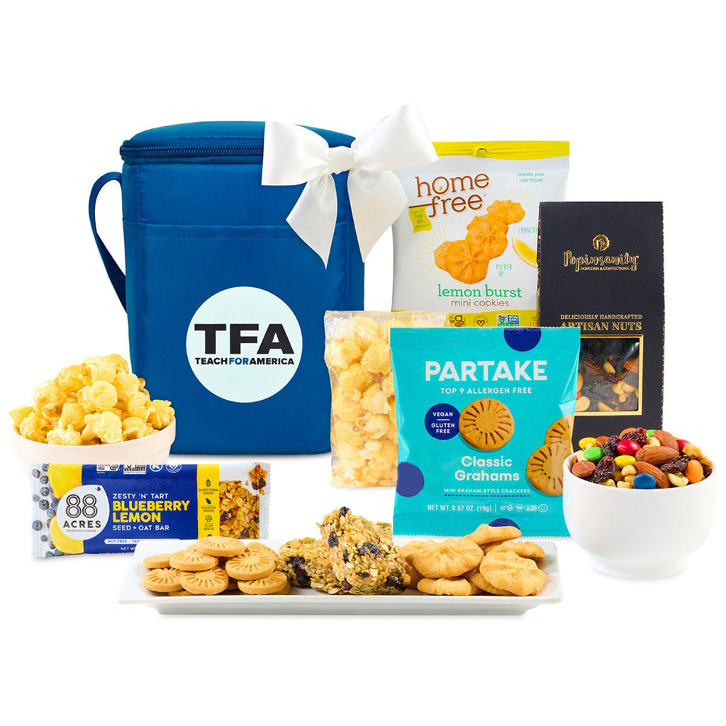 Gourmet Expressions Royal Blue Arlo Good Vibes & Goodies Cooler