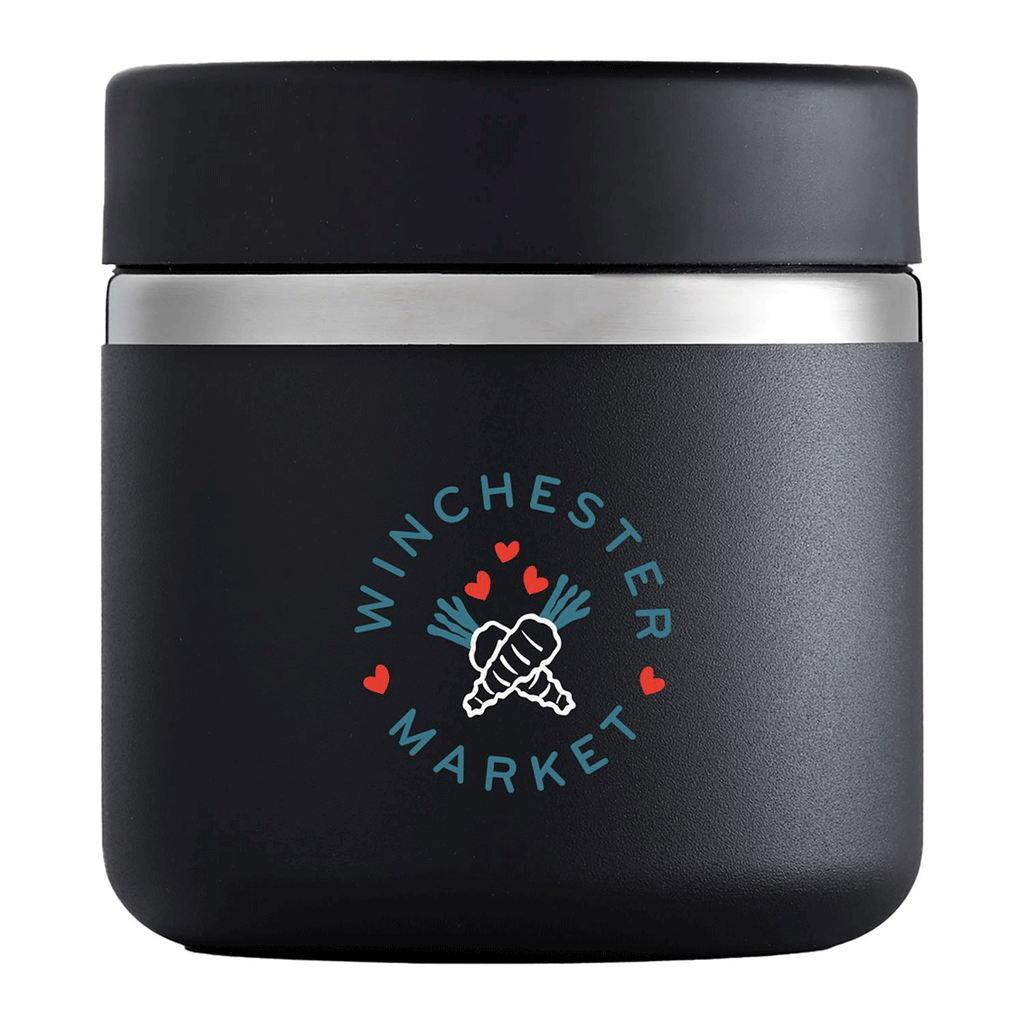 Hydro Flask Black Insulated Food Jar 20oz