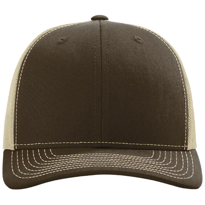 Richardson Brown/Khaki Trucker Cap