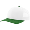 Richardson White/White/Kelly Trucker Cap