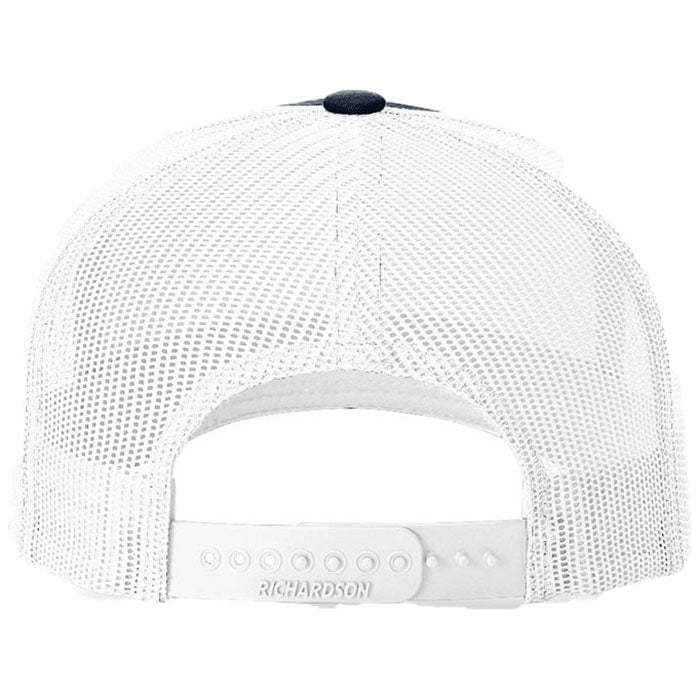 Richardson Navy/White Five-Panel Trucker
