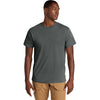 American Apparel Unisex Faded Black Heavyweight Cotton Garment-Dyed Tee