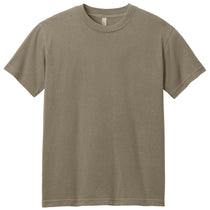 American Apparel Unisex Faded Brown Heavyweight Cotton Garment-Dyed Tee
