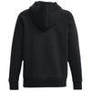 Under Armour Women's Black/White Rival Fleece Hoodie