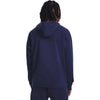 Under Armour Men's Midnight Navy/White Rival Fleece Hoodie