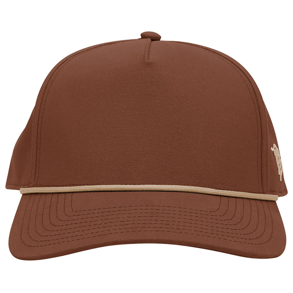 Branded Bills Rust Bare Curved Canvas Rope Hat