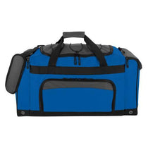 48-Hour Blue Bungee Top Duffel