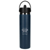 Hydro Flask Indigo Wide Mouth 24oz Bottle with Flex Straw Cap