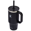 Hydro Flask Black All Around Travel Tumbler 32oz with Straw