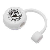 Leed's Recycled White Silicone Straw Cap