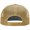 Richardson Charcoal/Old Gold 7-Panel Trucker