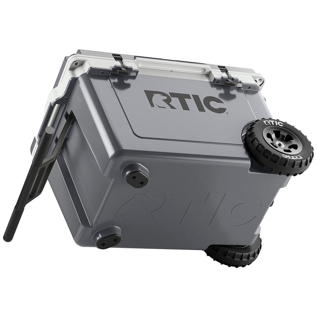 RTIC Dark Grey & Cool Grey 52 QT Ultra-Light Wheeled Cooler