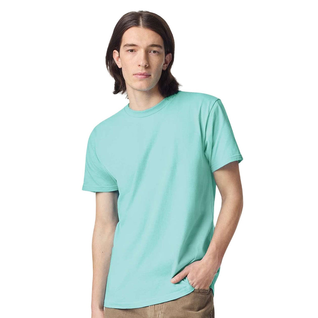 American Apparel Unisex Celadon Fine Jersey Short-Sleeve T-Shirt