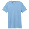 American Apparel Unisex Heather Light Blue CVC Tee
