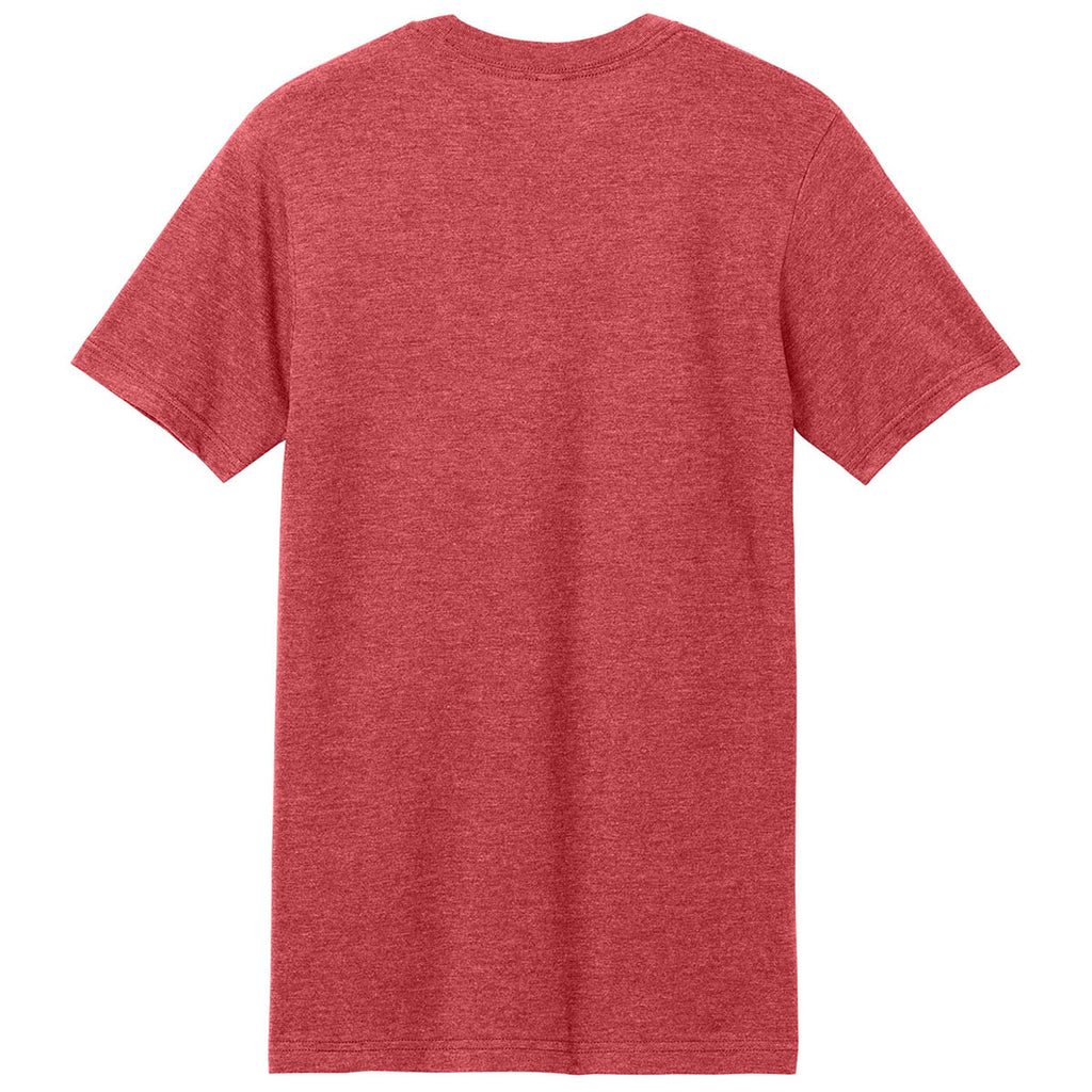 American Apparel Unisex Heather Red CVC Tee