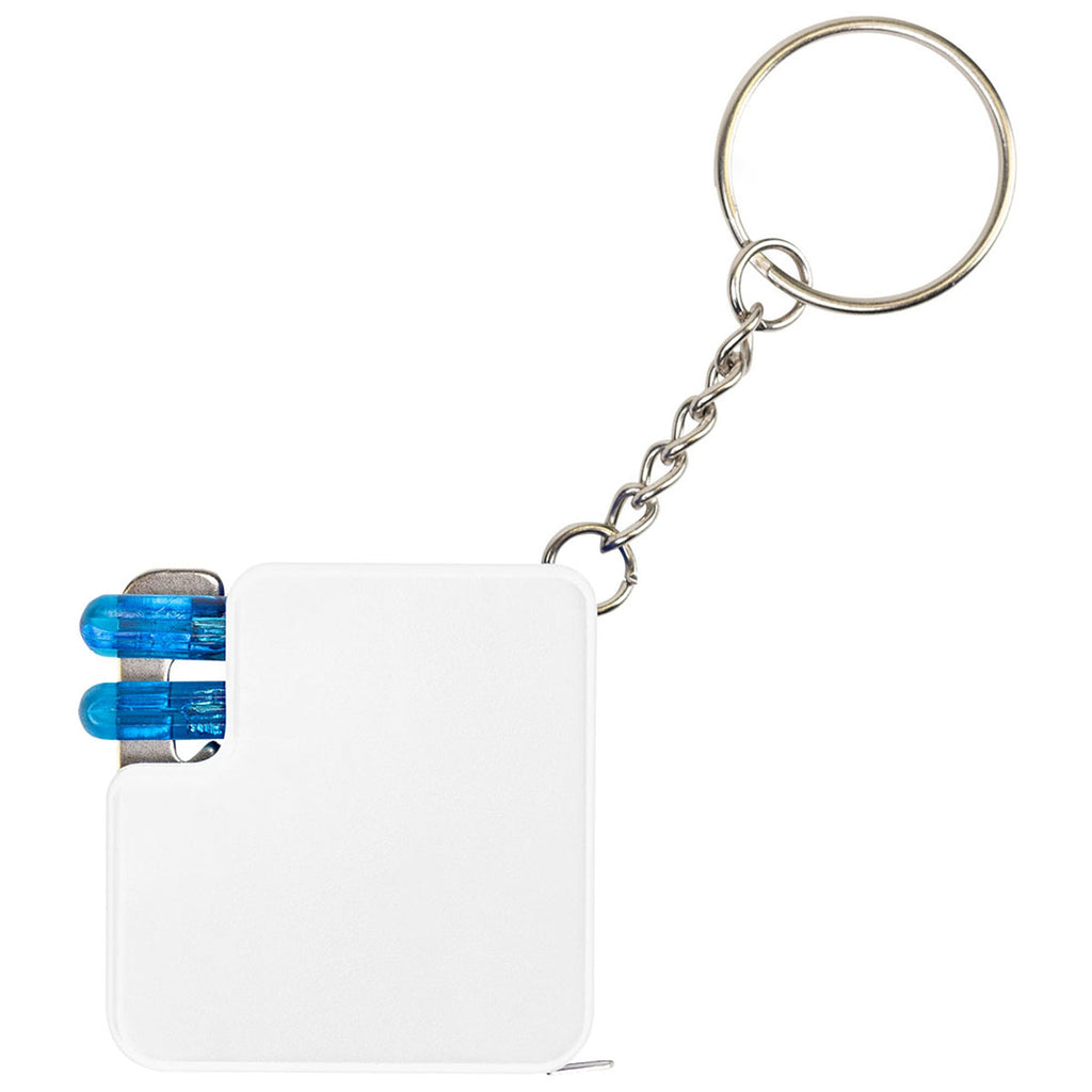 Hit White Swift 4-In-1 Multi Tool Key Chain