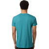 Tultex Unisex Heather Aqua Blue Fine Jersey T-Shirt