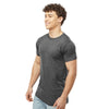 Tultex Unisex Heather Charcoal Fine Jersey T-Shirt