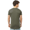 Tultex Unisex Heather Military Green Fine Jersey T-Shirt
