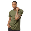 Tultex Unisex Military Green Fine Jersey T-Shirt