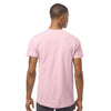 Tultex Unisex Pink Fine Jersey T-Shirt