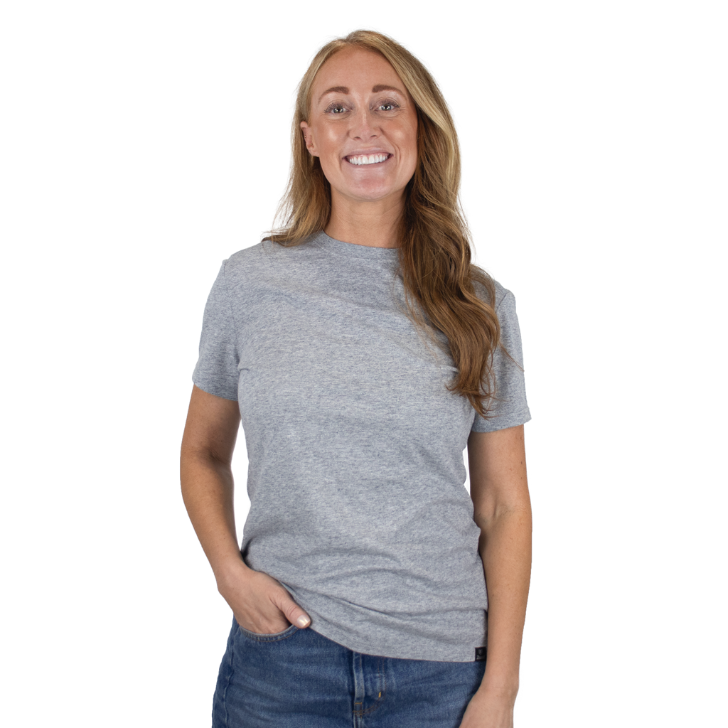 Zusa Women's Light Grey Heather Tamarac Tee