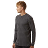 Tultex Unisex Heather Charcoal Fine Jersey Long Sleeve T-Shirt