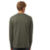 Tultex Unisex Heather Military Green Fine Jersey Long Sleeve T-Shirt