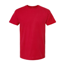 Tultex Unisex Red Fine Jersey T-Shirt