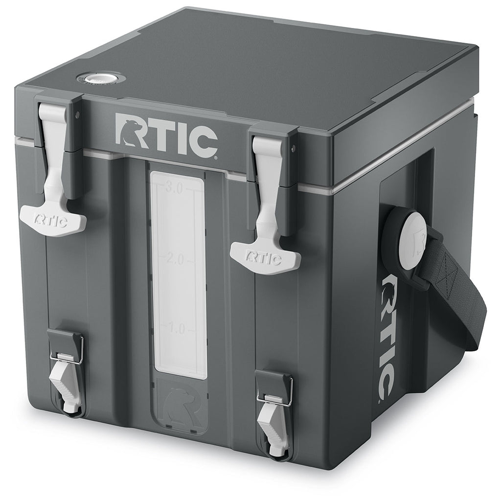 RTIC Dark Grey & Cool Grey 3 Gallon Halftime Water Cooler