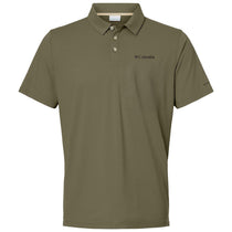 Columbia Men's Stone Green Tech Trail Utility Polo