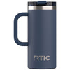 RTIC Navy 16oz Road Trip Travel Mug