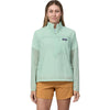 Patagonia Women's Wispy Green Houdini Stash 1/2-Zip Pullover