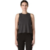 Patagonia Women's Ink Black Capilene Cool Trail Cropped Tank Top