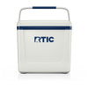 RTIC Cool Grey & Navy 8 QT Road Trip Personal Cooler