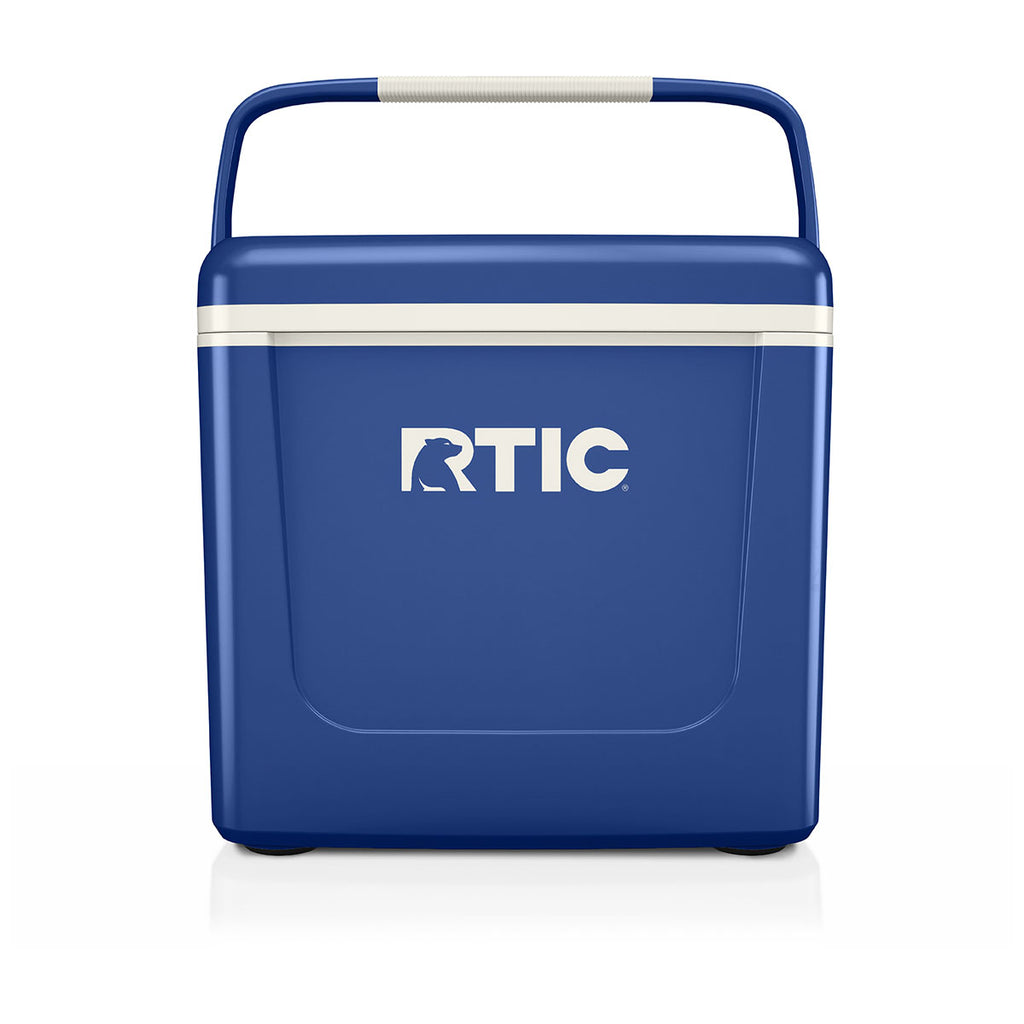 RTIC Cobalt & White 8 QT Road Trip Personal Cooler