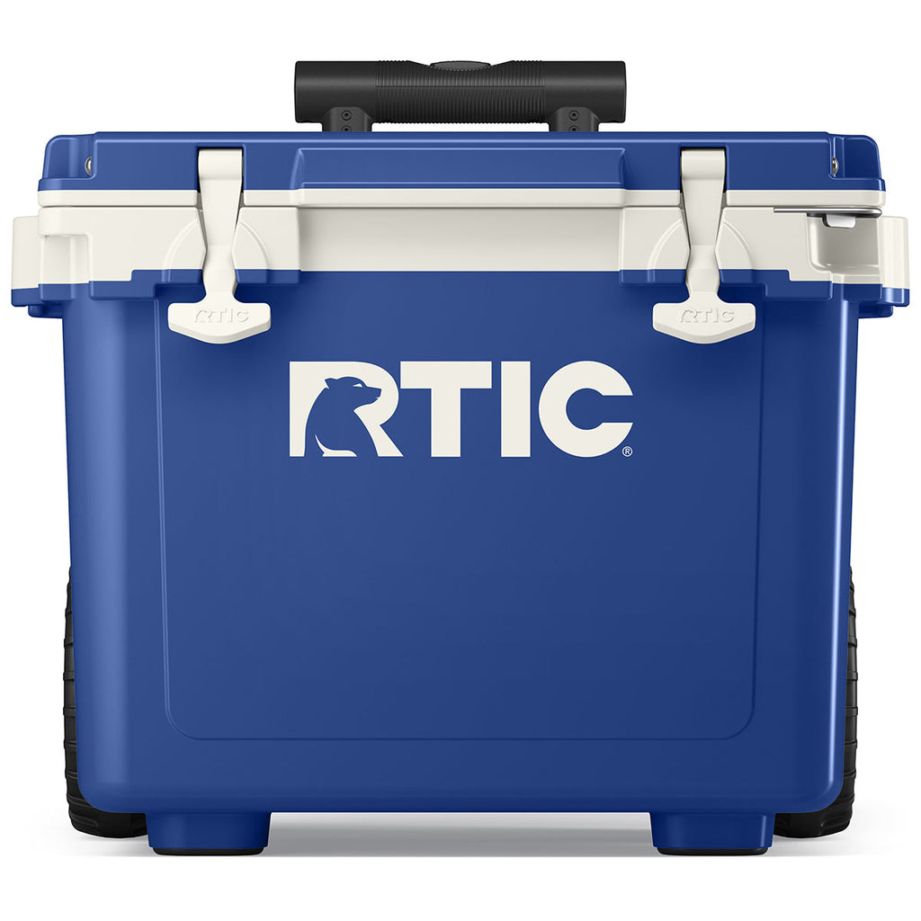 RTIC Cobalt & White 22 QT Ultra-Light Wheeled Cooler